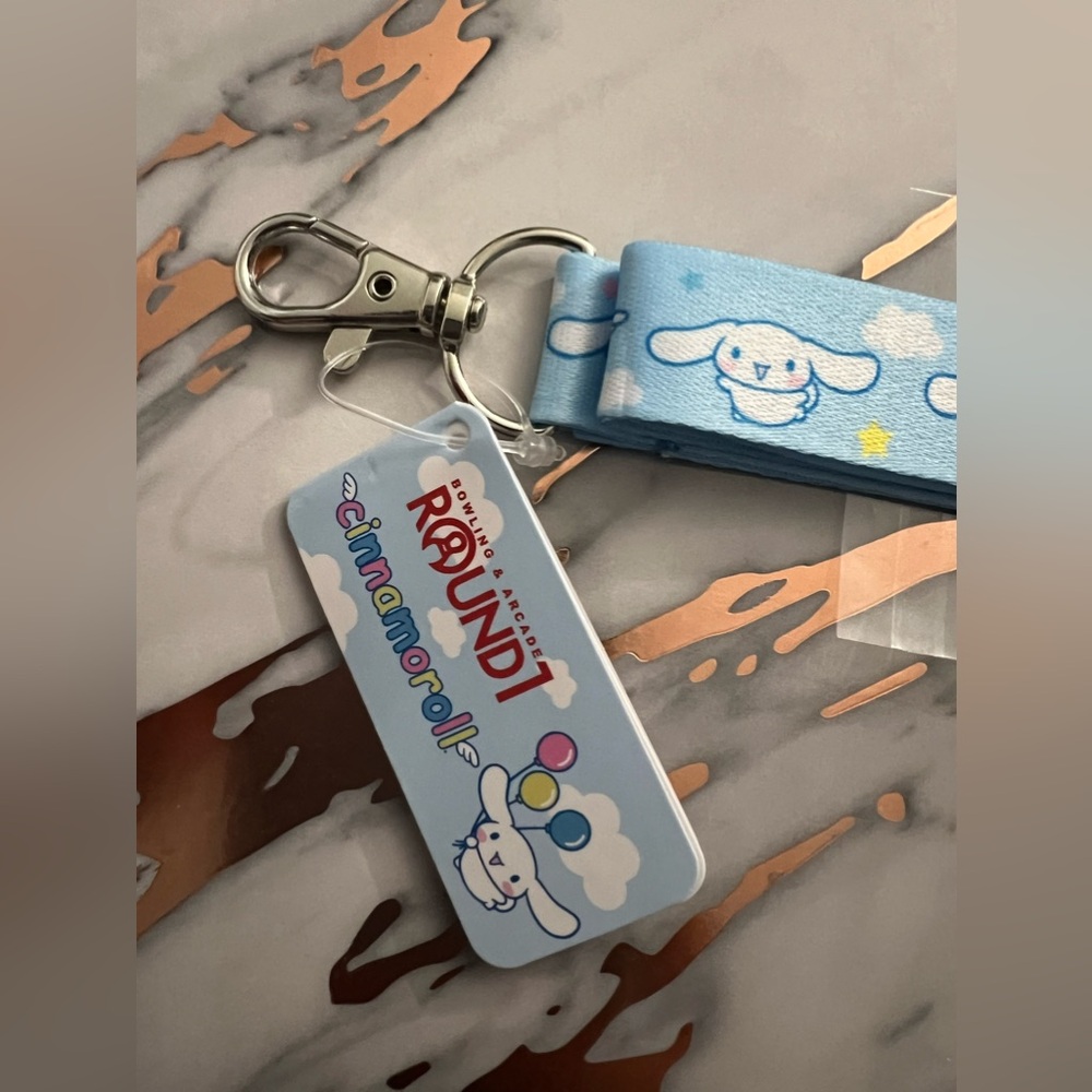 Sanrio Cinnamoroll Lanyard - NWT (Round 1 Exclusive)